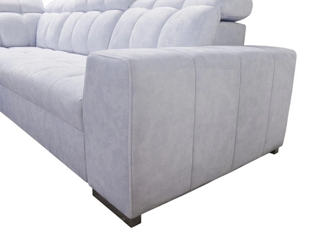 Ecksofa mit Schlaffunktion Luigi III braun links bequemes Ecksofa für das Wohnzimmer perfekt für die tägliche Entspannung