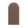 Wally gepolstertes Paneel 30x60 cm beige stilvolles Wandpaneel Zaun Veloursstoff modisches Finish für jede Einrichtung