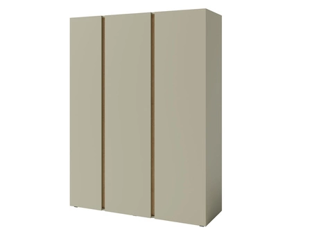 Kleiderschrank Paguro 145 cm Eukalyptus / eiche baltic dune modernes Design ABS-Finish Kleiderschrank für Jugendzimmer