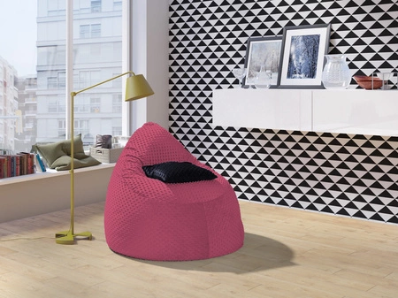 Ruhekissen gelb modernes Design Kissen aus weichem Minky-Stoff eingenähter Reißverschluss für einfache Reinigung