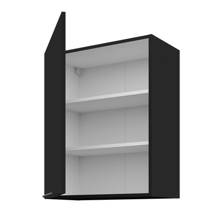 Schwarz / Tarraco 260 cm Küchenmöbel-Set Metallkantengriffe Schränke sehen in modernen Interieurs toll aus