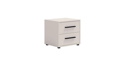 Schlafzimmermöbel-Set Maxione beige elegante und vielseitige Schlafzimmermöbel geschmackvolle schwarze Griffe hochwertige Verarbeitung