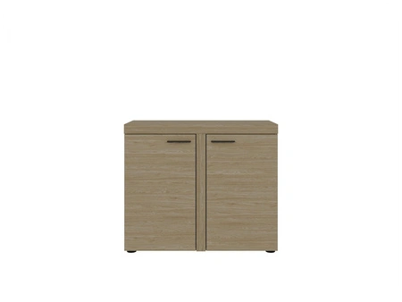 Kommode Rene 97 cm Eiche geölt minimalistisches Design klassische Form ideale Kommode für Wohnzimmer oder Wohnbereich