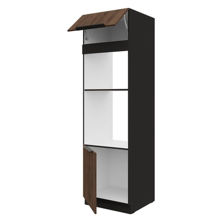 Brianza 60 DPM-210 2F Küchenschrank für Einbau-Mikrowelle und Backofen, dampf-, hitze- und spritzwassergeschützt