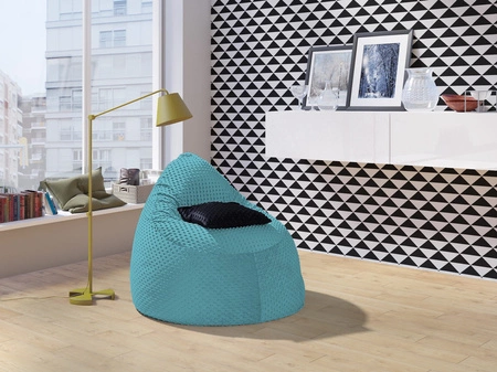 Ruhekissen gelb modernes Design Kissen aus weichem Minky-Stoff eingenähter Reißverschluss für einfache Reinigung