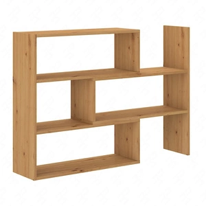 Carl niedriges Bücherregal Eiche artisan ideales Bücherregal für ein Büro, Arbeitszimmer oder Jugendzimmer mit der Möglichkeit der Erweiterung