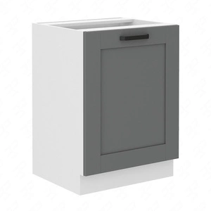 Küchenstandschrank mit Regal Avola 60 D 1F BB dampf-, temperatur- und spritzwasserbeständiger Schrank