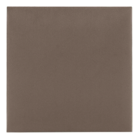 Gepolstertes Paneel Quadra 30x30 cm beige stilvolles Wandpaneel quadratischer Veloursstoff modisches Finish für jede Einrichtung