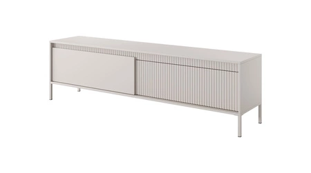 RTV Schrank Sesti 187 cm beige originelles Design industrieller Stil TV-Schrank idealer Schrank für kühne Arrangements