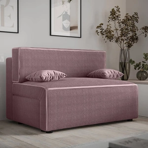 Brandon Schlafsofa heather modernes Design und breite Funktionalität dreidimensionaler Stoff mit ausdrucksvollen Streifen