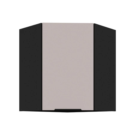 Tarraco Eck-Küchenoberschrank 60x60 GN-72 1F Metallkantengriff feuchtigkeits- und beschädigungsbeständiger Schrank