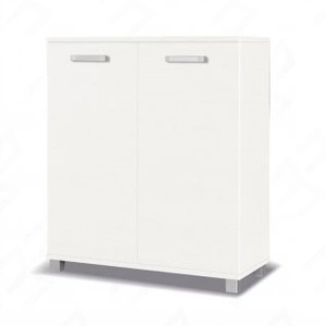 Maximus Kommode 100 cm Weiß modernes Möbeldesign Kommode Kanten mit ABS-Spezialfurnier