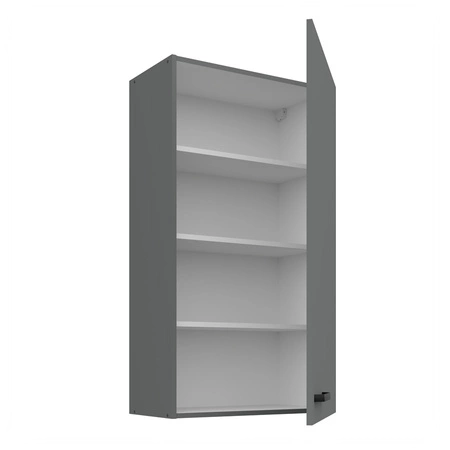 Verdi Küchenhängeschrank 60 G-108 1F feuchtigkeits- und beschädigungsbeständiger Schrank schwarze Metallgriffe