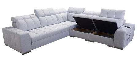 Ecksofa mit Schlaffunktion Luigi III honey right bequemes Ecksofa für das Wohnzimmer, perfekt für die tägliche Entspannung