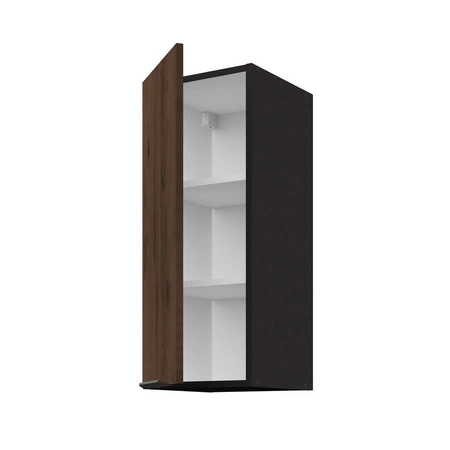 Brianza Eckküchenmöbel-Set 310x250 cm Metallkantengriffe Schränke sehen in modernen Interieurs toll aus