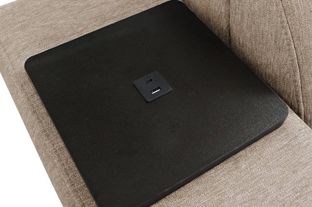 Ecksofa mit Schlaffunktion Tesalia VIII mint links komfortables Ecksofa für das Wohnzimmer mit innovativer Schiebefunktion der Rückenlehne