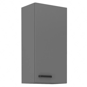 Verdi 45 G-90 1F Küchenwandschrank feuchtigkeits- und beschädigungsbeständiger Schrank schwarze Metallgriffe