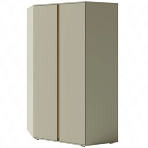 Eck-kleiderschrank Paguro Eukalyptus / eiche baltic dune modernes Design ABS-Finish Kleiderschrank für Jugendzimmer