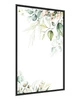Poster Pastellblumen 70x100 Poster im Rahmen präziser Druck mit stilvoller Grafik perfekte Dekoration für Wohnzimmer oder Schlafzimmer