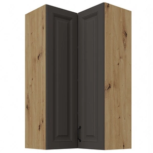 Hängender Ecke-Küchenschrank Style 60x60 GN-108 2F schrankfest gegen Dampf hohe Temperaturen und verschüttete Flüssigkeiten