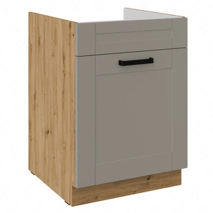 Spülenschrank mit Schublade Linosa 60 ZL 1S BB Schrank dampf-, spritz- und hitzebeständig