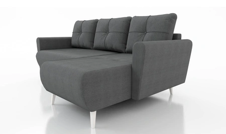 Ecksofa mit Schlaffunktion Felicie dunkelgrau Universal-Ecksofa stilvolles Design das sich in jede Einrichtung einfügt