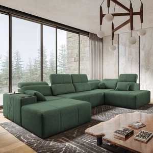 Ecksofa mit Schlaffunktion Tesalia VI mint links modernes und bequemes Ecksofa mit Schiebefunktion der Rückenlehne