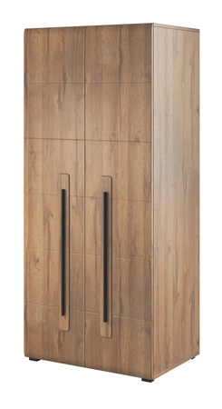 Tulsa 90 cm Eiche Enkel Kleiderschrank ideal für Wohnzimmer oder Schlafzimmer in modernen oder klassischen Stil