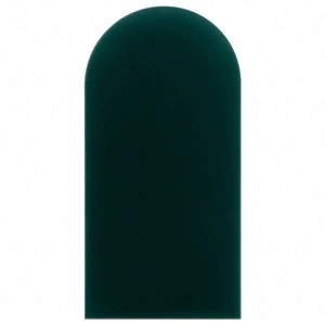 Wally Polsterpaneel 30x100 cm türkis stilvolles Wandpaneel Zaun Veloursstoff modischer Abschluss für jedes Arrangement