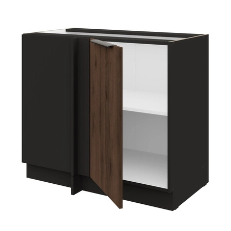 Eckauszug Küchenschrank Brianza 105 ND 1F BB links Metallkantengriff feuchtigkeits- und beschädigungsbeständiger Schrank