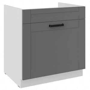 Spülenschrank mit Schublade Avola 80 ZL 1S BB dampf-, spritz- und hitzebeständiger Schrank