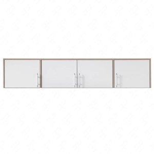 Kleiderschrank Erweiterung Caspe 200 cm helle Eiche sonoma / weiß modernes Design ABS-Finish und Aluminium-Griffe