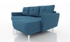 Ecksofa mit Schlaffunktion Felicie blau Universal-Ecksofa mit stilvollem Design das sich in jede Einrichtung einfügt