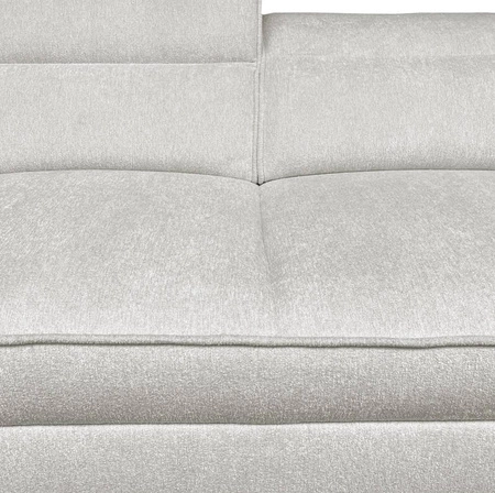 Ecksofa mit Schlaffunktion Viano IV hellbraunes links Designer Ecksofa das sich perfekt in moderne Einrichtungen einfügt