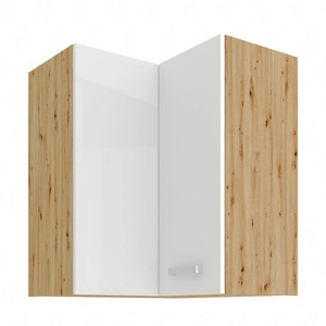 Alpine 60x60 GN-72 2F Eck-Küchenoberschrank dampf-, hitze- und auslaufsicherer Schrank