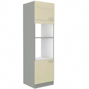 Einbaubackofen und Mikrowellenherd Karmen 60 DPM-210 2F dampf-, hitze- und auslaufsicherer Schrank