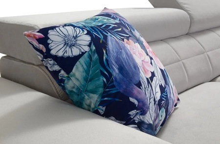 Ecksofa mit Schlaffunktion Belvi IV dunkelbeige rechts elegantes Ecksofabett für das Wohnzimmer praktischer Stauraum an der Seite