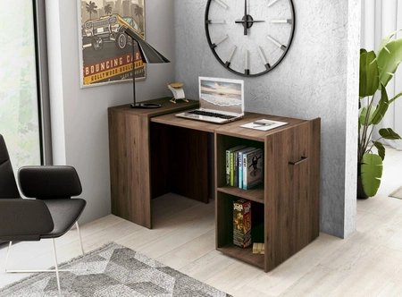 Klapppult Smart aus Nussbaumholz stilvoll und funktionell für Büro Arbeitszimmer oder Jugendzimmer