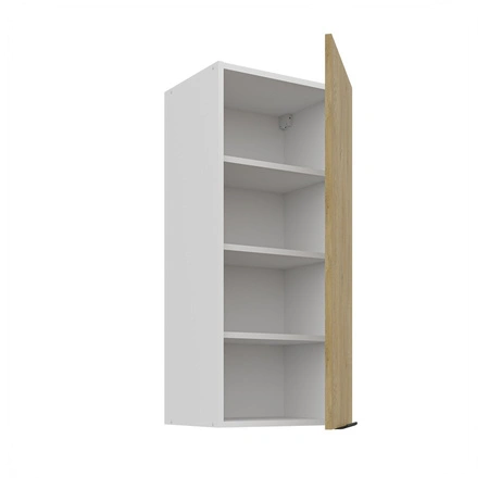 Küchenhängeschrank Cremona 40 G-90 1F Metallkantengriff feuchtigkeits- und beschädigungsbeständiger Schrank