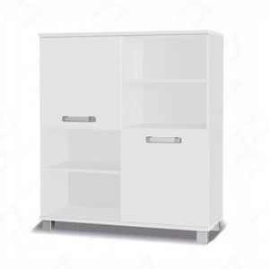 Maximus Kommode 100 cm Weiß modernes Möbeldesign Kommode Kanten mit ABS-Spezialfurnier