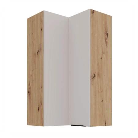 Soela 60x60 GN-108 2F Eck-Küchenwandschrank Metallkantengriff feuchtigkeits- und beschädigungsbeständiger Schrank