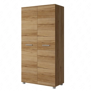 Kleiderschrank Maximus 100 cm Eiche catania modernes Möbeldesign hochwertige Verarbeitung Kleiderschrankkanten mit einem speziellen Furnier versehen