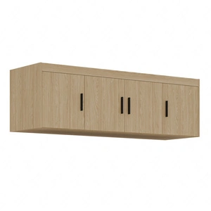 Rene Garderobenerweiterung 176 cm Eiche geölt Funktionsgarderobe erhöht den Stauraum für Schuhe, Kleidung und Accessoires