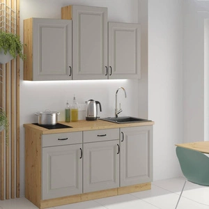 Delos Küchenmöbel-Set 150 cm Schränke sehen in skandinavischen klassischen und modernen Interieurs großartig aus