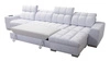Ecksofa mit Schlaffunktion Luigi XII türkis rechtes ein stilvolles Ecksofa für das Wohnzimmer in einer minimalistischen und eleganten Ausführung