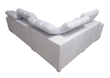 Ecksofa mit Schlaffunktion Luigi II marineblau linkes Ecksofa mit Bettkasten für den täglichen Liegekomfort