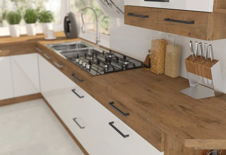 Eckküchenmöbel-Set Ventom 330x340 cm ideal für klassische und moderne Innenräume