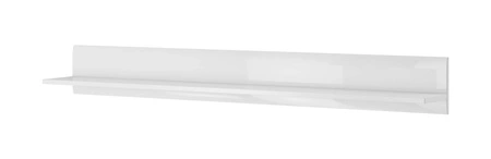 Regal Tulsa 180 cm weiß / weiß glänzend moderne und praktische Lösung für das Wohnzimmer funktioniert gut in modernen und klassischen Stil Interieurs