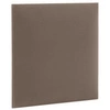 Polsterpaneel Quadra 40x40 cm beige stilvolles Wandpaneel quadratischer Veloursstoff modisches Finish für jede Einrichtung