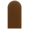Wally gepolstertes Paneel 30x100 cm Honig stilvolles Wandpaneel Zaun Veloursstoff modischer Schliff für jedes Arrangement